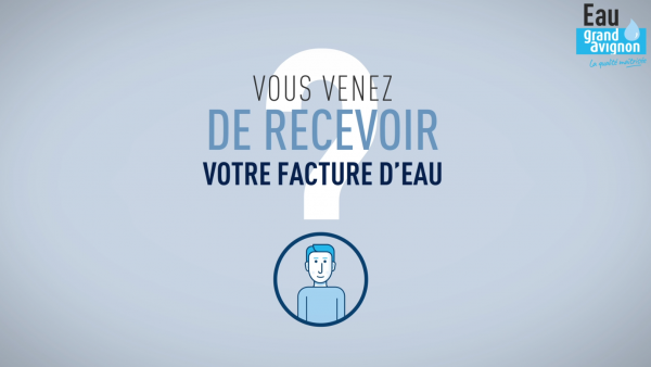explications facture eau grand avignon